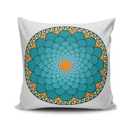 Aberto Design Cojín MANDALA-16 Multicolor